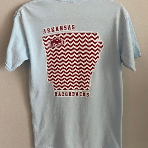 Razorbacks Light Blue Team Tee - Picture 2 of 2